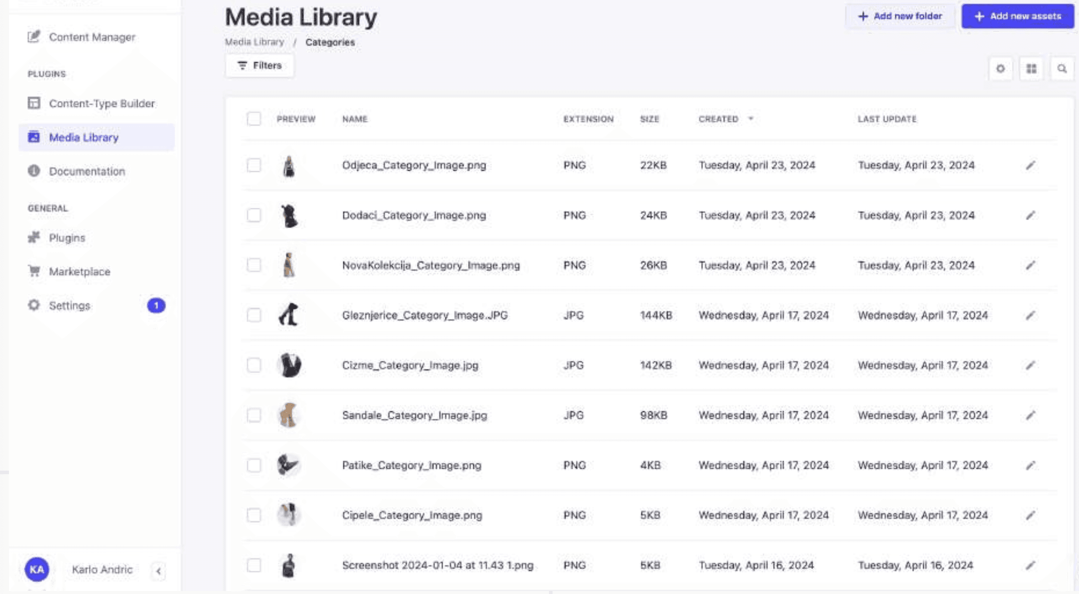 Shoply interface 3