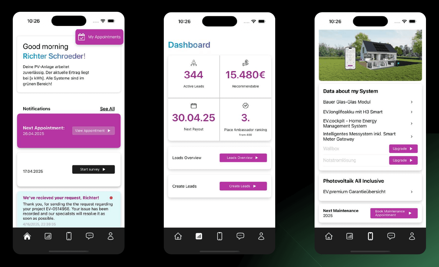Cosmo solar app