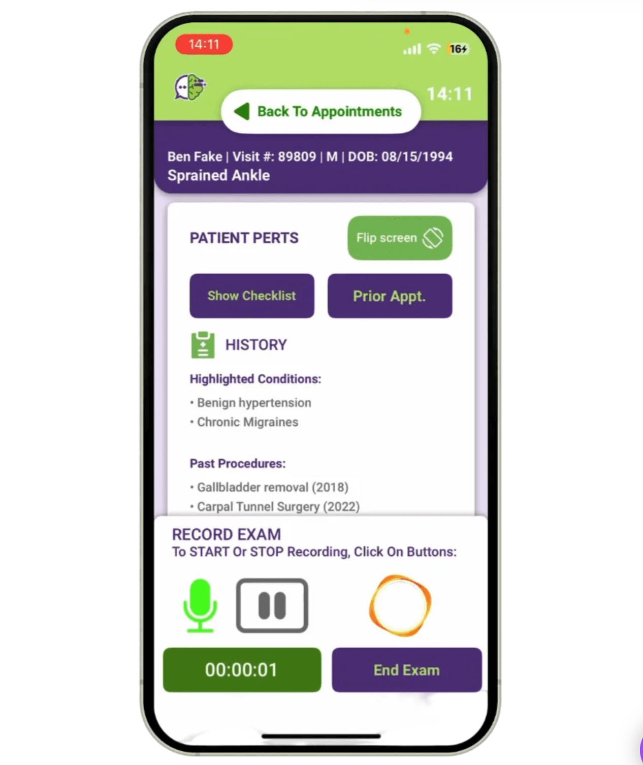 ScribeBrain interface 3