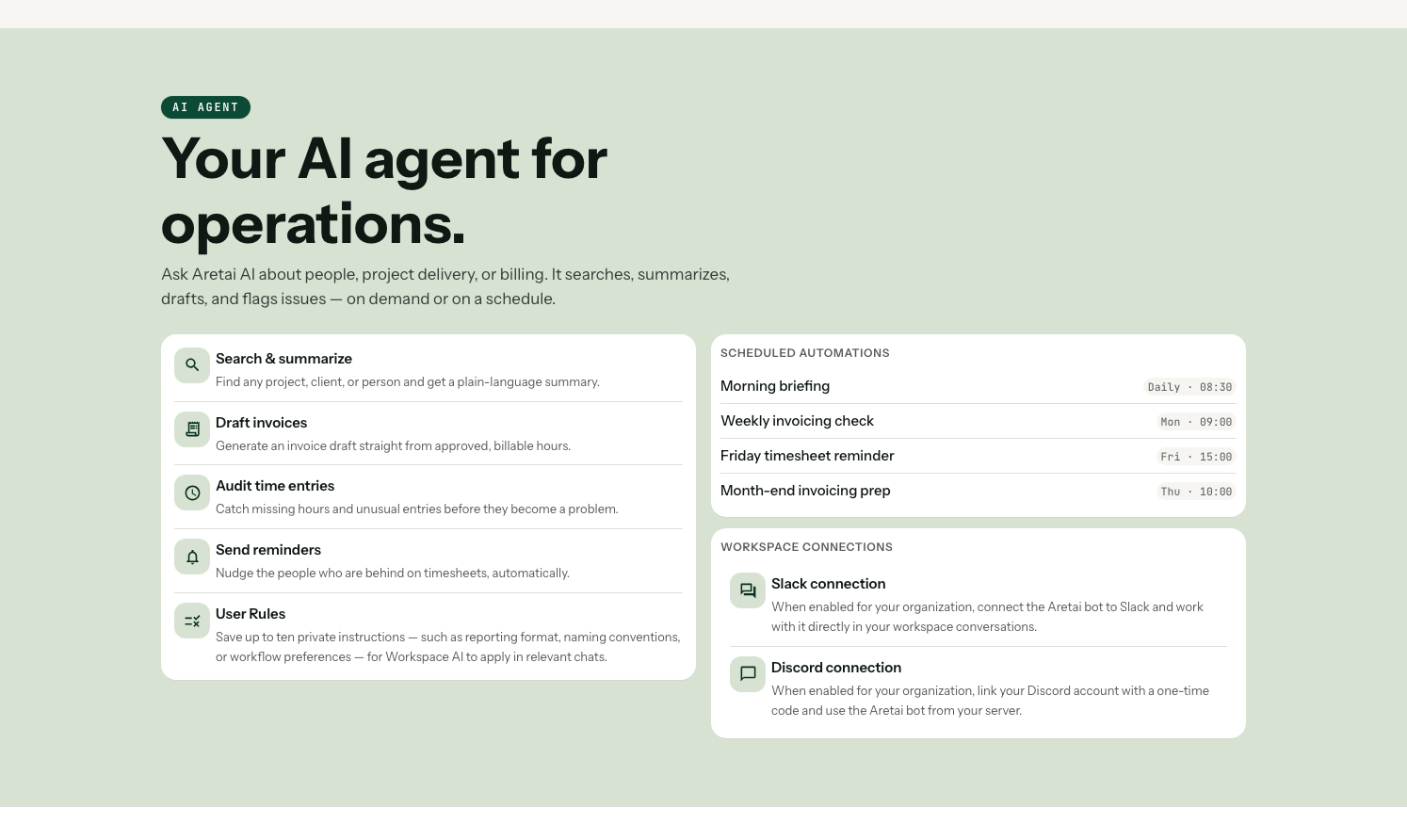 Aretai interface 2