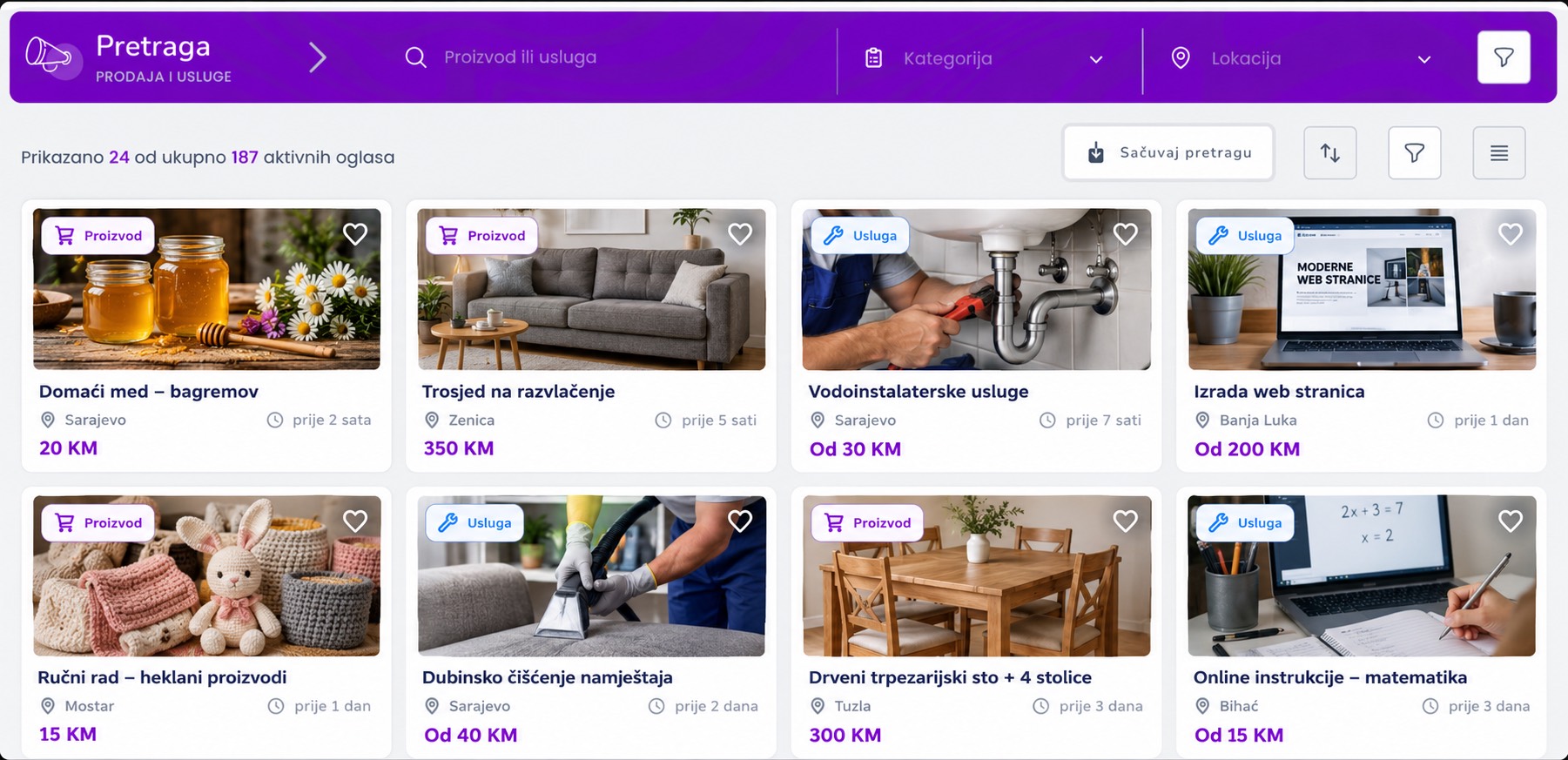 Prilika marketplace platform